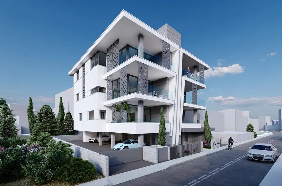 从街道望去的 Rise Residences